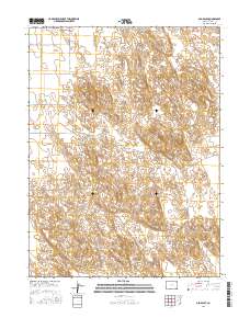 Old Baldy 2016 topographic map thumbnail