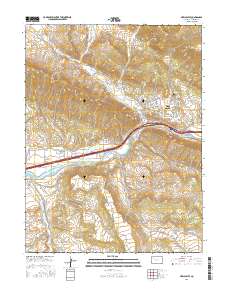 New Castle 2016 topographic map thumbnail