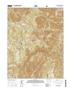 Mount Guero 2016 topographic map thumbnail