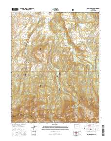Mount Sneffels 2016 topographic map thumbnail