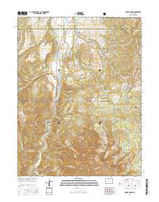 Mount Sopris 2016 topographic map thumbnail
