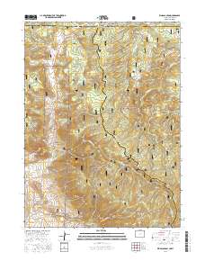 Kings Canyon 2016 topographic map thumbnail