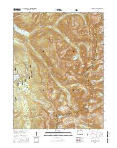 Monarch Lake 2016 topographic map thumbnail