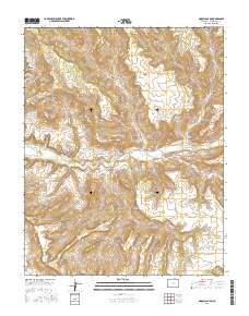 Moqui Canyon 2016 topographic map thumbnail