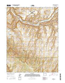 Naturita 2016 topographic map thumbnail