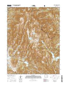 Pikes Peak 2016 topographic map thumbnail