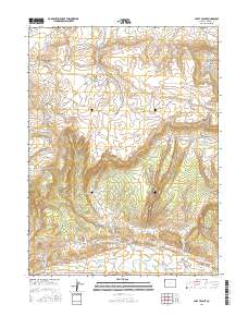 Lazy Y Point 2016 topographic map thumbnail