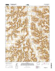 Lost Canyon 2016 topographic map thumbnail