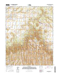 Point Lookout 2016 topographic map thumbnail