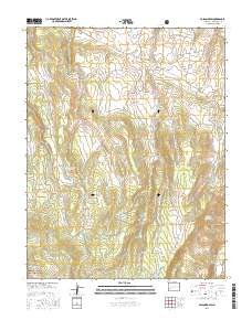 Poison Draw 2016 topographic map thumbnail