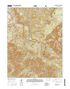 Minnesota Pass 2016 topographic map thumbnail