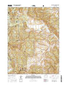 Rabbit Ears Peak 2016 topographic map thumbnail