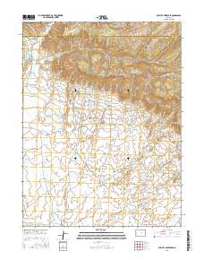 Ruby Lee Reservoir 2016 topographic map thumbnail