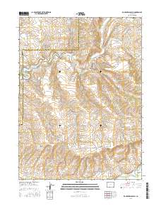 Rock Spring Gulch 2016 topographic map thumbnail