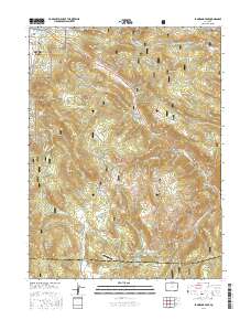 Panorama Peak 2016 topographic map thumbnail