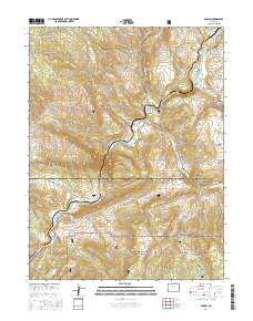 Radium 2016 topographic map thumbnail