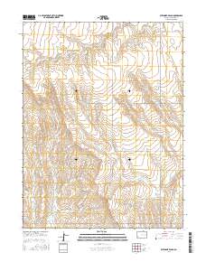 Sevenmile Ranch 2016 topographic map thumbnail