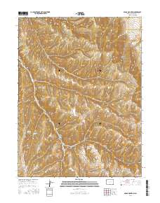 Segar Mountain 2016 topographic map thumbnail