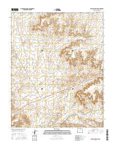 Sentinel Peak SW 2016 topographic map thumbnail