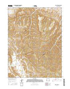 Price Creek 2016 topographic map thumbnail