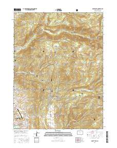 Rocky Peak 2016 topographic map thumbnail