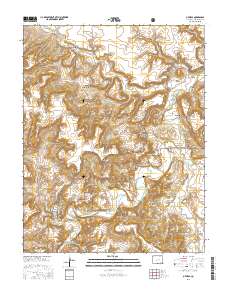 O V Mesa 2016 topographic map thumbnail