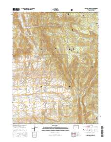 Sawmill Mountain 2016 topographic map thumbnail