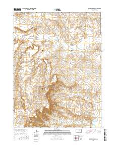 Reservoir Draw 2016 topographic map thumbnail