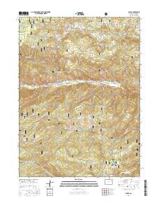 Rustic 2016 topographic map thumbnail