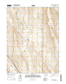Schafer Reservoir 2016 topographic map thumbnail