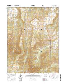 North Mamm Peak 2016 topographic map thumbnail