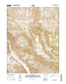 Powderhorn 2016 topographic map thumbnail