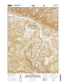 Pagoda 2016 topographic map thumbnail