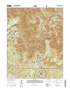 Pagosa Peak 2016 topographic map thumbnail