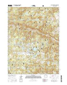 Red Feather Lakes 2016 topographic map preview