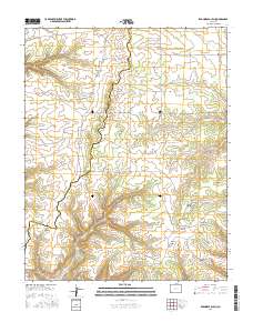 Red Horse Gulch 2016 topographic map thumbnail