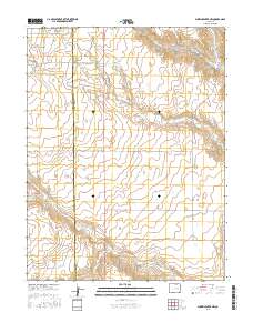 Punkin Center NW 2016 topographic map thumbnail