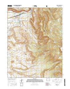 Palisade 2016 topographic map thumbnail