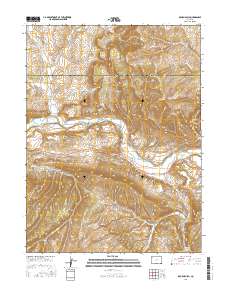 Rough Gulch 2016 topographic map thumbnail
