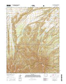 Spanish Peaks 2016 topographic map thumbnail