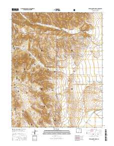Twin Mountains SE 2016 topographic map thumbnail