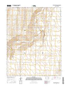 Two Butte Springs 2016 topographic map thumbnail
