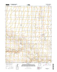 Two Buttes 2016 topographic map thumbnail