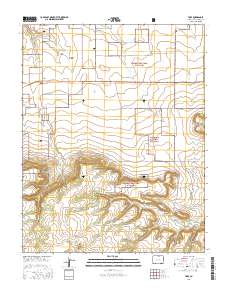 Tobe 2016 topographic map thumbnail