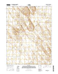 Snyder Lake 2016 topographic map thumbnail