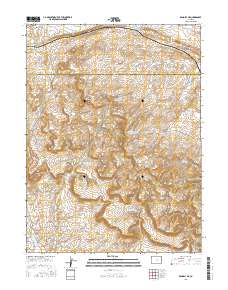Rangely NE 2016 topographic map thumbnail
