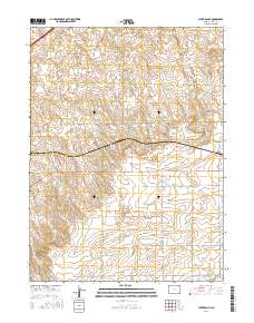 Uhler Ranch 2016 topographic map thumbnail