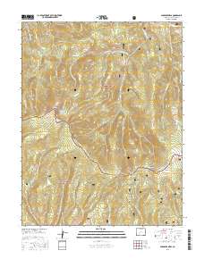 Sargents Mesa 2016 topographic map thumbnail