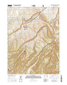 Rattlesnake Butte 2016 topographic map thumbnail