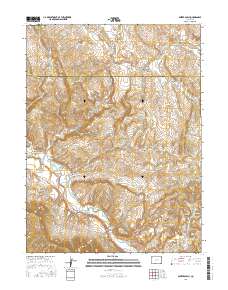 Smizer Gulch 2016 topographic map thumbnail